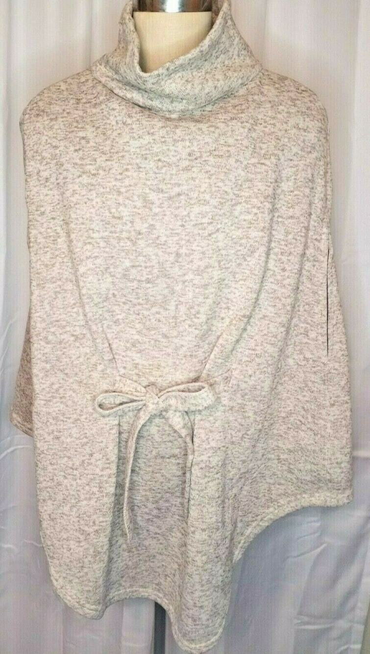 AZZ Trading NWT Aztec Tribal Warm Heavy Poncho Cardigan Wrap Jacket Sweater